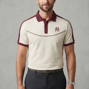 Polos de golf personalizados, tela suave y transpirable, cuello moderno, manga corta, para clubes de golf y mayoristas internacionales. - Product Image 3