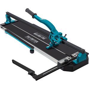 Tagliapiastrelle Manuale da 48 Pollici con Binario Singolo, Doppie Staffe e Tappo da 3/5 Pollici, Strumento di Taglio Laser di Precisione per Piastrelle - Product Image 2