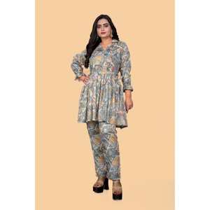 CORDON DE TRAVAIL IMPRIMÉ EN RAYON DESIGNER GRIS - Product Image 1