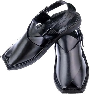 Nuevo Modelo 2026, Calzado de Cuero Negro de Buena Calidad, Sandalias Charsadda, Zapatillas Planas, Kaptaan Kheri Chappals - Product Image 4