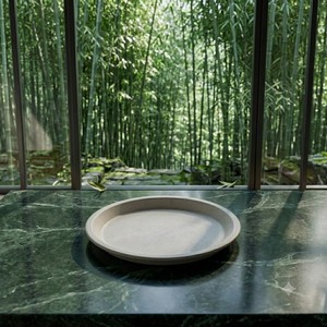 Assiettes rondes jetables en bagasse de 7 pouces – Vaisselle haut de gamme compostable en fibre de canne à sucre pour événements et fêtes - Product Image 3