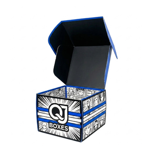 Boîtes QJ personnalisées écologiques en carton ondulé avec fermeture magnétique en mousse, taille et design personnalisables pour l'emballage de chapeaux de luxe - Product Image 4