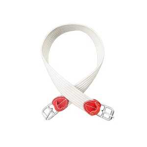<b>Comfort</b> Equestrian English Saddle Girth Horse Riding Equipment With Stitching Available in Red and White Models - Product Image 5