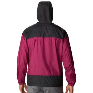 Nouvel ensemble de survêtement deux pièces en toile et polyester style urbain, veste coupe-vent et short, service OEM direct - Product Image 2