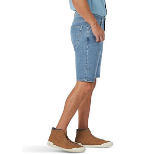 <b>Mens</b> Denim Shorts Casual Summer <b>Jean</b> Shorts Slim Fit Streetwear Style - Product Image 5