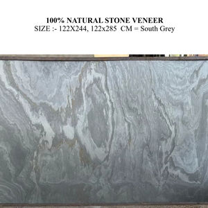 Revestimiento de Piedra Natural Pulida 100% Natural, Losa Gris del Sur, Diseño Moderno, Alta Calidad, Ideal para Hoteles, Disponible a Bajo Precio - Product Image 1