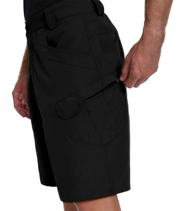 Promotion Été – Short Cargo en Jean Taille Haute à Six Poches, Styles Décontractés Fendus, Couleurs Unies, Tissu Éponge Brodé - Product Image 6