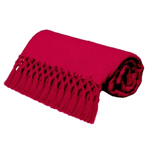 Indian Supplier Christmas <b>Red</b> Color Cotton <b>Throw</b> Solid Color Premium Collection Cotton <b>Throw</b> at Factory Price - Product Image 4