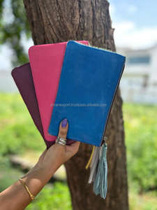 กระเป๋าหนังมีพู่ห้อยทำจากหนังขนโลหะสีรุ้งแบบมีเอกลักษณ์กระเป๋าใส่บัตรเอทีเอ็ม - Product Image 5