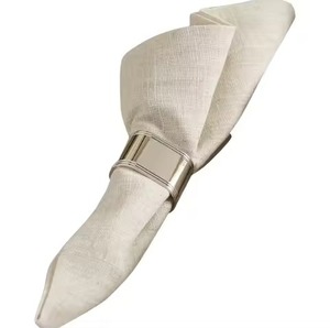 Event Decor Metal Napkin Ring For Dining <b>Table</b> Decoration And Party Setup - Product Image 2