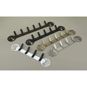 Ganchos y colgadores de metal de lujo para pared, con recubrimiento en polvo negro, diseño de árbol, aspecto atractivo, para el hogar y hoteles, de la India. - Product Image 5