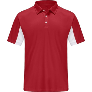 Polos Deportivos Personalizados de Manga Corta en Algodón/Poliéster, Camisetas Polo de Golf con Logotipo Bordado Personalizado para Hombre - Product Image 2