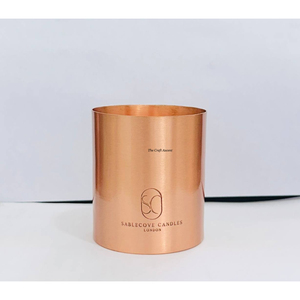 Luxury Copper <b>Candle</b> Jar With Custom Logo Handmade Metal <b>Candle</b> Holder And Empty Vessel For Soy Wax Home Decoration & Wedding - Product Image 1