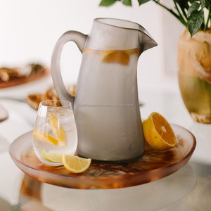 เหยือกน้ำแบบหมุนสำหรับเทศกาลคริสต์มาสแก้วมักทำด้วยมืองานหัตถกรรมเรซินสำหรับบ้านและโรงแรมแก้วกาแฟสแตนเลส - Product Image 4