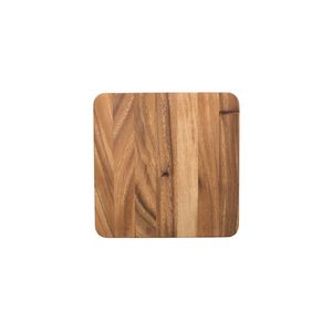 <b>Wooden</b> <b>Square</b> Chopping Block Platter Board Non-Toxic Easy to Clean Dishwasher Safe 1.3cm Thick - Product Image 1