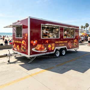 ACB 2026 Concession Food Catering Mobile Bar BBQ Food Trailer Fully Equipped Ice Cream Coffee Fast Food Truck for Sale - Product Image 1
