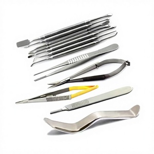 Kit de chirurgie péri-dentaire microscopique, instruments chirurgicaux dentaires, chirurgie orale professionnelle, acier inoxydable de haute qualité, manuel, CE - Product Image 1