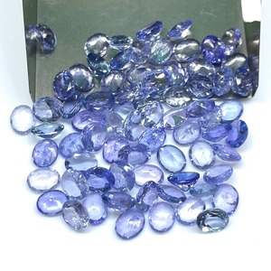 Piedra Preciosa de Tanzanita Natural, Corte Ovalado, 5mm 4mm, Piedra de Tanzanita Azul, Piedras Preciosas Sueltas, Precio al por Mayor, Lote a Granel para la Fabricación de Joyas - Product Image 6