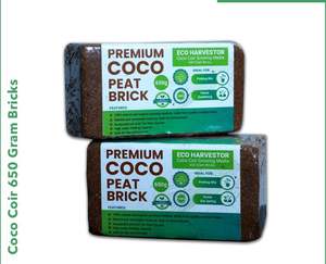 Briques de coco de coco naturelles de 650g du fabricant réputé pour le jardinage domestique et les pépinières de semis - Product Image 3