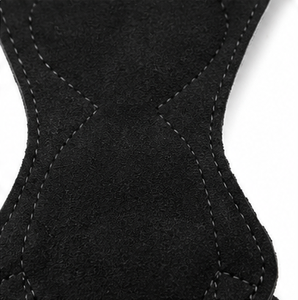 Guantes de Levantamiento de Pesas Laiem International de Cuero Genuino de Alta Calidad con Cierre de Cordones, Muñequera Acolchada Ajustable para Gimnasio y Deportes - Product Image 6