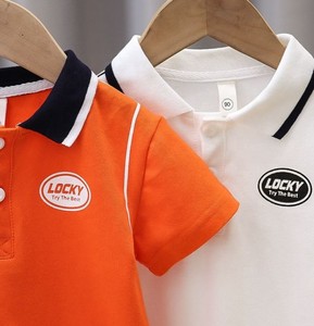 Camisetas Polo de Punto Casual de Buena Calidad, Ropa de Verano para Bebés y Niños, Manga Corta - Product Image 4