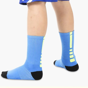 Athletic Crew <b>Socks</b> Solid Color Breathable Knitted for Ice hockey Adults Summer Wear - Product Image 5
