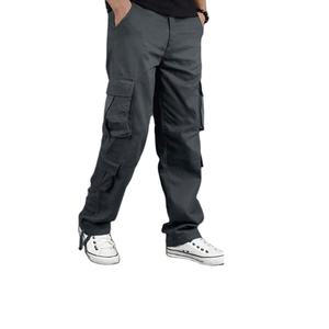 Nouveauté Short cargo haut pour homme Logo personnalisé Pantalon de jogging décontracté droit en toile tissé avec plusieurs poches anti-rides - Product Image 1