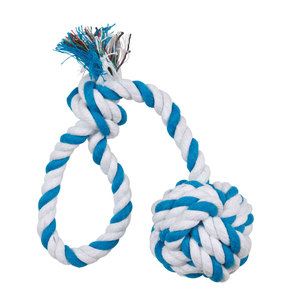 Ensemble de jeu en corde avec balle de 5,5 cm et 30 cm pour chiens, jouet interactif - Product Image 1