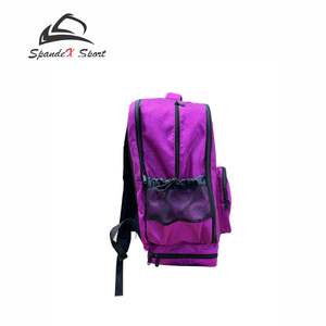 Bolsas de viaje personalizadas 100% poliéster con brillantina para la escuela y la universidad, fabricante OEM ODM, logotipo personalizado. - Product Image 2