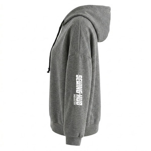Nouvelle Arrivée Style Unique Sweat à Capuche Homme Personnalisé Multicolore Décontracté pour l'Extérieur Uni Teint en Masse Basique en Coton Mélangé Polaire avec Poche - Product Image 4