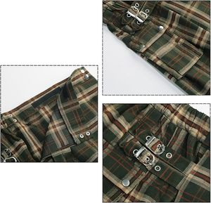 MacKenzie tartan heavy duty <b>utility</b> <b>kilt</b> featuring side cargo pockets - Product Image 3