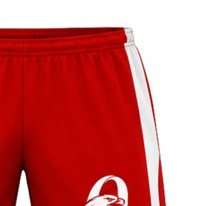 Shorts de lacrosse rouge et blanc pour hommes, légers, respirants, uniformes sportifs, vêtements d'entraînement - Product Image 4