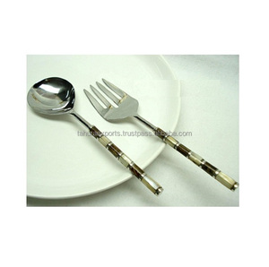 ชุดช้อนส้อมสแตนเลสชุดเครื่องใช้บนโต๊ะอาหารทำจากโลหะมีขนาดที่กำหนดเองได้ - Product Image 4