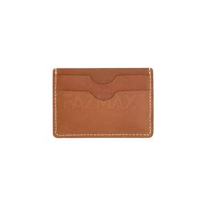 Tarjetero de Cuero Profesional para Hombre, Cartera Delgada de Cuero Genuino, Estuche para Tarjetas de Crédito, Organizador de Negocios Minimalista - Product Image 2