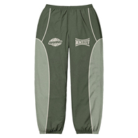 Ensemble survêtement streetwear surdimensionné personnalisé pour homme, veste coupe-vent et pantalon de jogging 2 pièces
