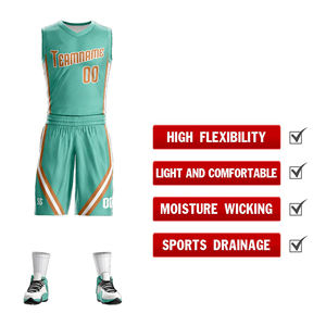 Uniformes de Baloncesto Personalizados al por Mayor para Hombre - 100% Poliéster, Impresión Digital, Secado Rápido, Transpirables - Product Image 2