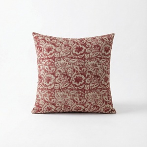 Latest Collection Of Cotton Block Printed Cushion Cover For Home Offices and Hotel <b>Sofa</b> - Product Image 1