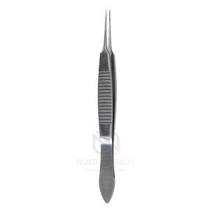 Pinces à suture Castroviejo de 4 pouces en acier métallique de 0,3 mm pour usage médical de précision - Vente en gros - Product Image 1