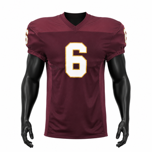 Jersey de Fútbol Americano Profesional 2026, Diseño Personalizado, Uniforme de Alta Calidad, 100% Poliéster, Manga Corta, Estampado - Product Image 1