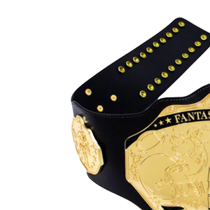 Ceinture de Champion de Fantasy Football Personnalisable, Plaque Dorée de Haute Qualité, Ceinture Sportive avec Design Premium pour les Vainqueurs - Product Image 3