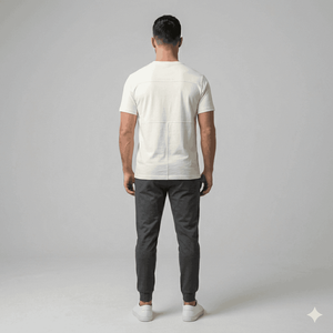Camiseta Vintage de Alta Calidad para Hombre, 200-400 g/m², Algodón, Impresión Digital Personalizada, Manga Corta, Diseño Sólido - Product Image 5