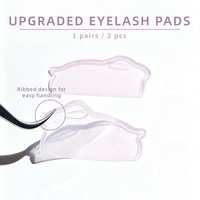 Pelindung Bulu Mata Glitter Lash Lift Korea, Pelindung Jelly Lengket untuk Lash Lift, Label Pribadi, Bantalan Lash Lift Ultra Flat yang Melembutkan