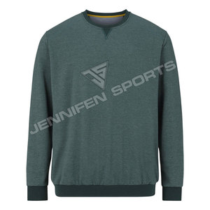 เสื้อสเวตเชิ้ตคอกลมแบบสวมหัว ผ้าฟลีซคอตตอน 100% หนัก 300 กรัม ทรงหลวม กันลม สำหรับฤดูหนาว ปักโลโก้ตามแบบ OEM - Product Image 1