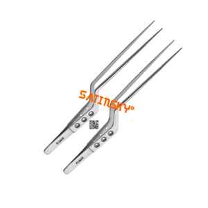 Fórceps de agarre de tumores HUNT 20 CM Instrumentos de microcirugía Manual de acero inoxidable Certificado CE Clase III de fuente de buena reputación - Product Image 6