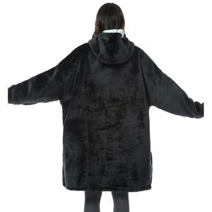 Sweat-shirt Sherpa surdimensionné personnalisé OEM d'usine, couverture à capuche unisexe pour homme et femme - Product Image 6