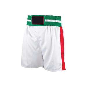 Shorts de course athlétiques écologiques pour hommes en tissu Oxford, pour la gym et l'entraînement, en polyester/coton, taille mi-haute élastique, légers, couleur unie, style urbain - Product Image 4