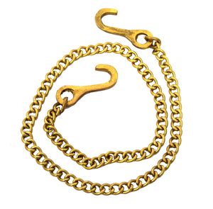 Cadena de Seguridad para Puerta de Latón de Alta Resistencia y Lujo |   Cadena de Seguridad con Acabado Antiguo para Puerta Principal |   Visitante de Seguridad Infantil - Product Image 6