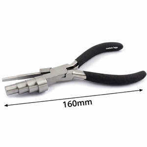 คีมทำห่วง 3 ขั้นตอน คุณภาพสูง ขนาด 160 มม. เครื่องมือขึ้นรูปลวดสำหรับงานเครื่องประดับ ทำจากสแตนเลส ผู้ผลิตขายส่ง มีบริการ OEM - Product Image 2