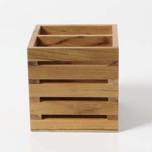Porte-ustensiles en bois, prix bas, conteneur à ustensiles, supports en bois pour le rangement, accessoires de cuisine - Product Image 6