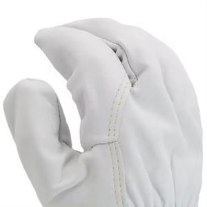 Gants de sécurité de soudage de qualité supérieure, en cuir de vachette épais, résistants à la chaleur, à manches longues, pour travaux industriels - Product Image 6